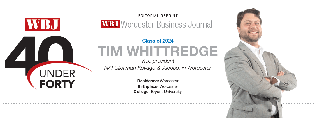 Tim Whittredge 40 Under Forty – Class of 2024