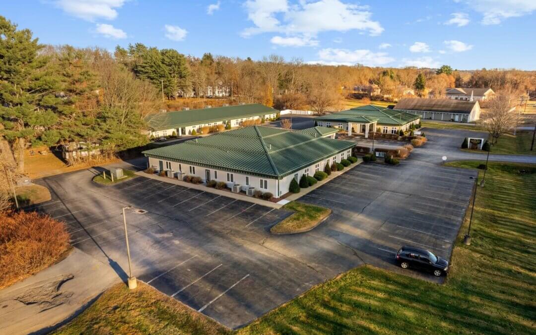 Vice Presidents, Jonah Glickman and Cody Minor at NAI Glickman, Kovago & Jacobs Brokers $3.6M sale of Putnam, CT Multi-Building Medical Offices