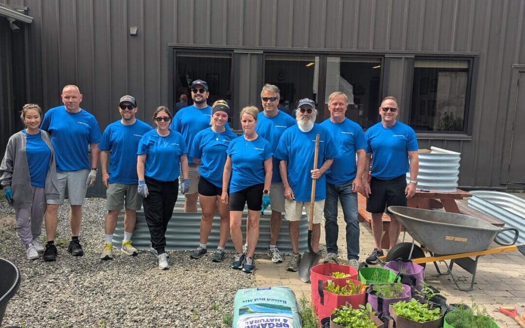 NAI GKJ Partners with Seven Hills Foundation & Regional Environmental Council to Build Community Garden